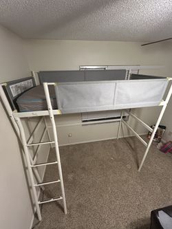 Loft Bed For kids with Mattress 