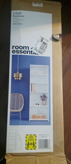 White Book Shelf