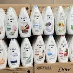 Dove body wash 6 pcs for 25$