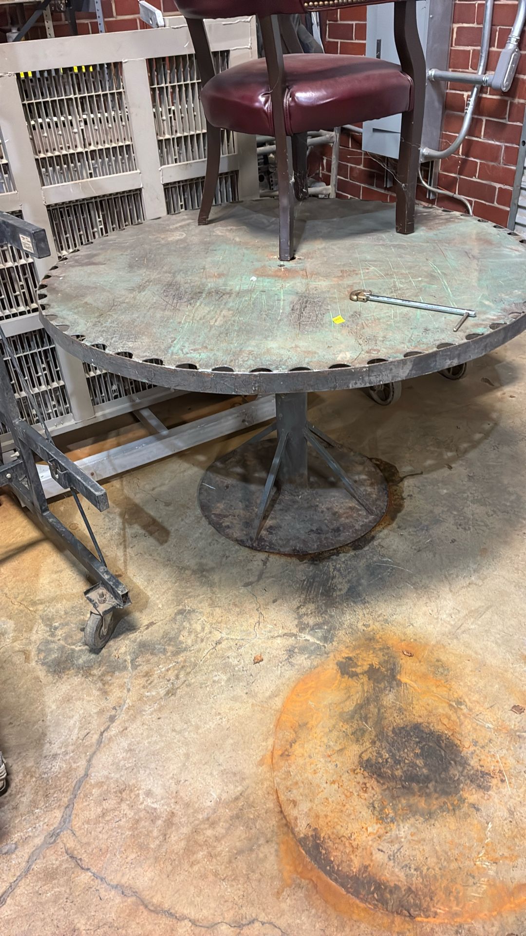 Metal Dining Table 