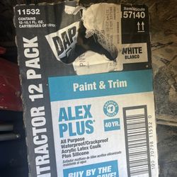 Caulking Trim And Paint