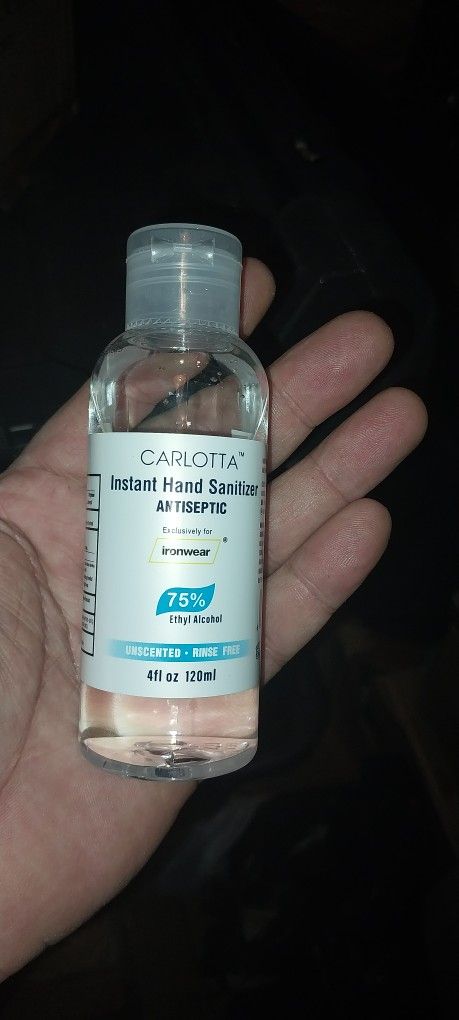 New Fresh Carlòtto 4 Ounce Instant Hand Sanitizer/antiseptic 