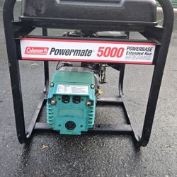Coleman Powermate 5000watt generator 