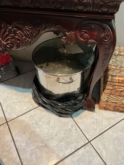 Princess House Stainless Steel Stock Pot with Lid