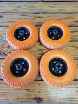 10 Inch airless tires Solid Rubber