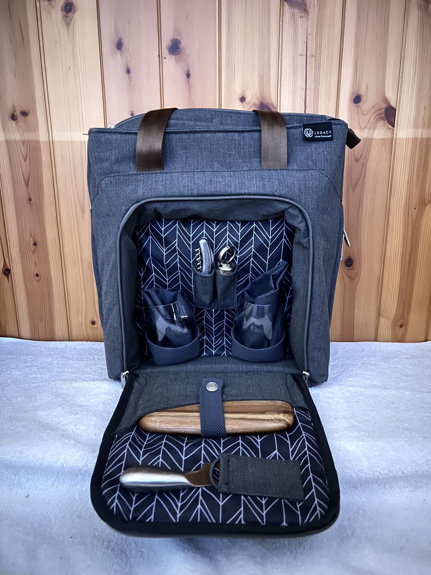 Legacy Picnic Cooler Bag For Two W Blanket