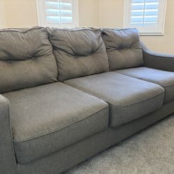 Sleeper Couch - INCLUDES nice foam QUEEN size mattress!