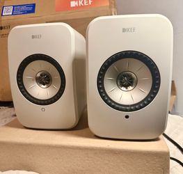 KEF LSX II LT Premium Wireless Bookshelf Speakers | 200W Hi-Fi | Multiroom Audio | Uni-Q Driver