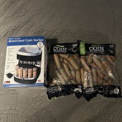 Electronic Coin Sorter and Coin Rolls