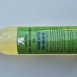 Mango Butter And Argan Oil