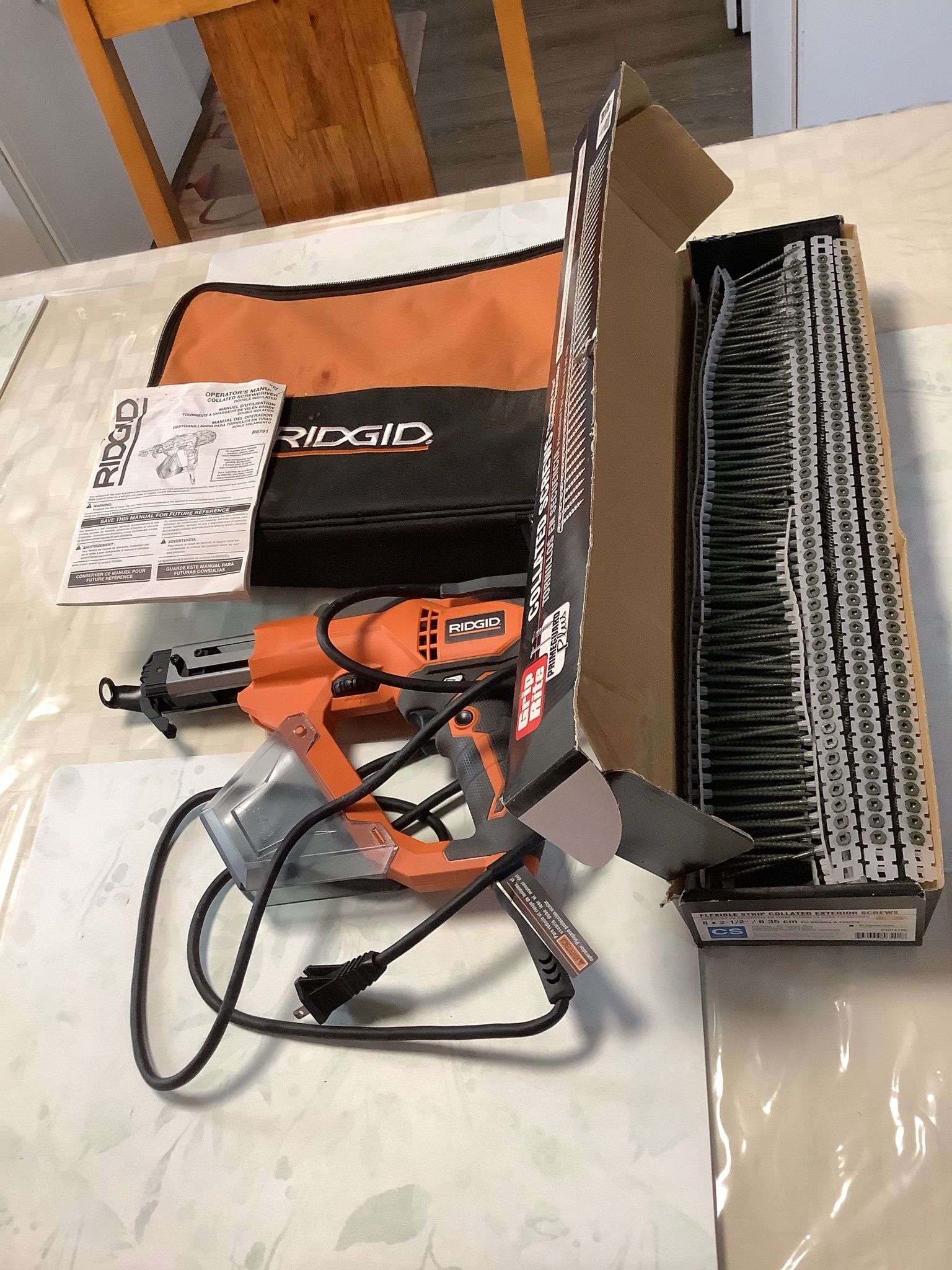 RIDGID SCREW GUN
