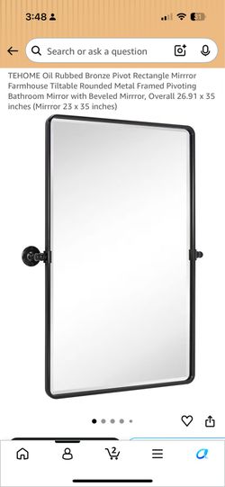 Tiltable Mirror