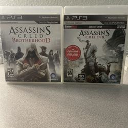 PS3 Assassin’s Creed Bundle (AC Brotherhood + AC3)