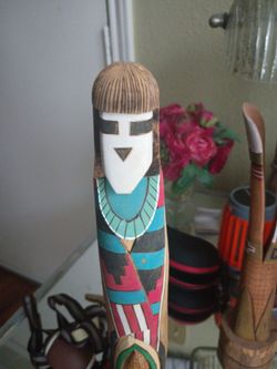 Hand-Painted Native American Kachina Doll