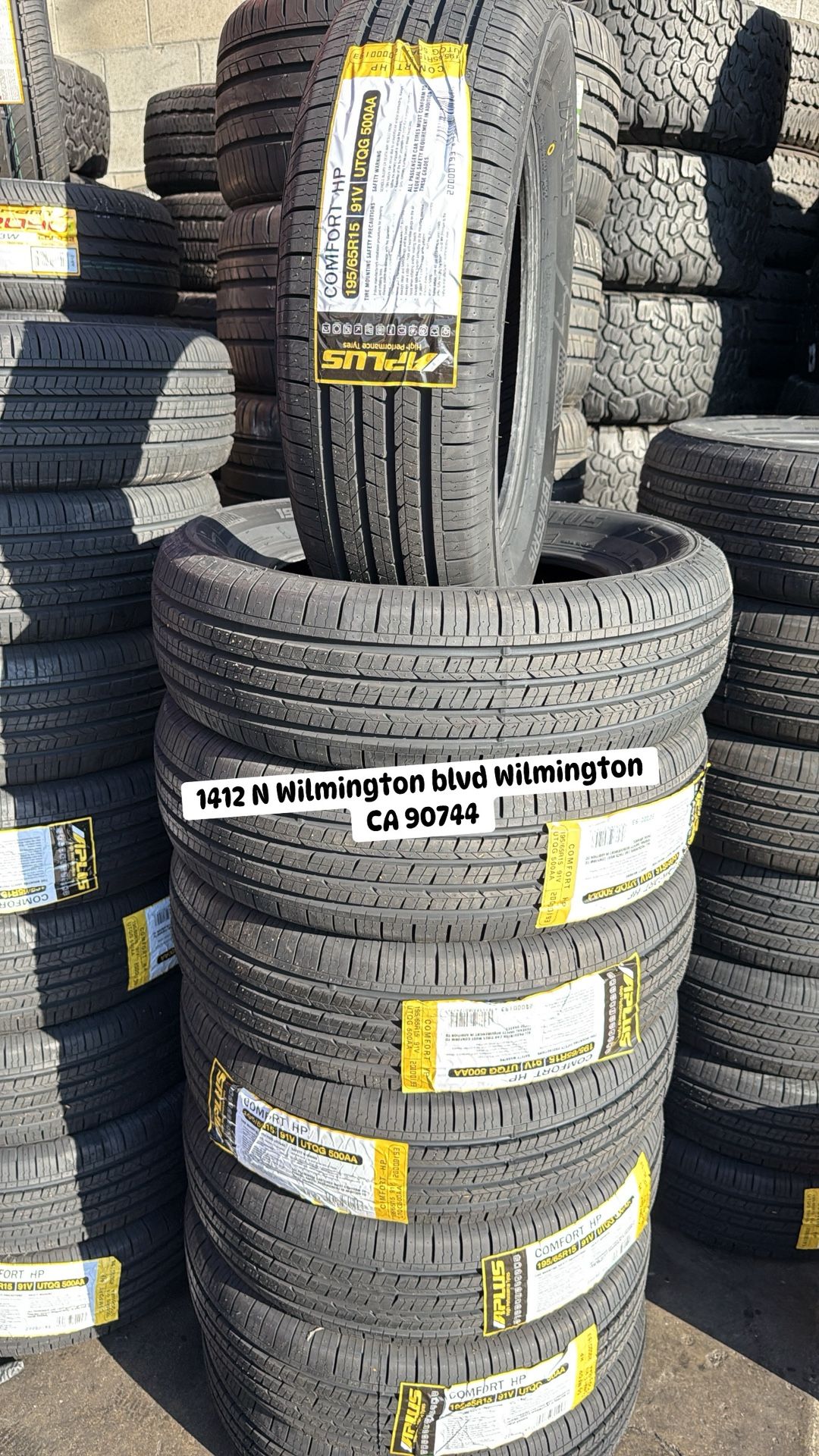Vendo llantas nuevas 195/65/R15 Marca APLUSS