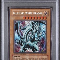 Blue eyes white dragon psa 4