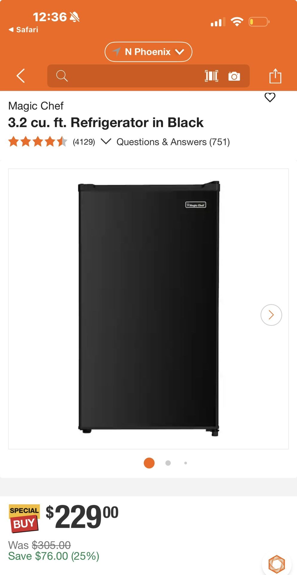 Magic Chef Mini Fridge