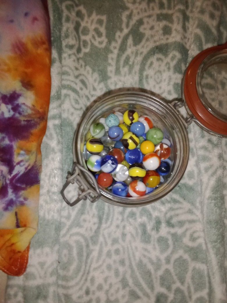 Jar Of Rare Marbles