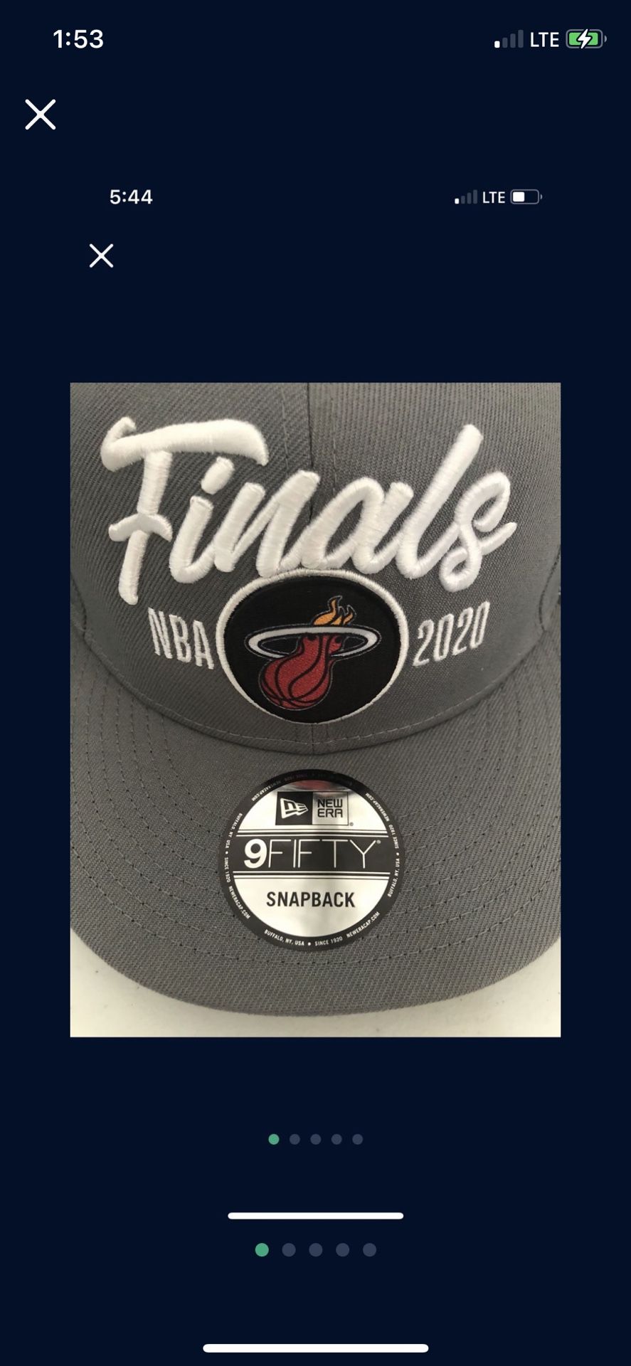 Miami Heat 2020 NBA Finals SnapBack Adjustable