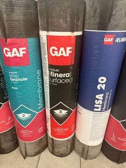 Cap Sheet GAF Mineral White / 1.25SQ