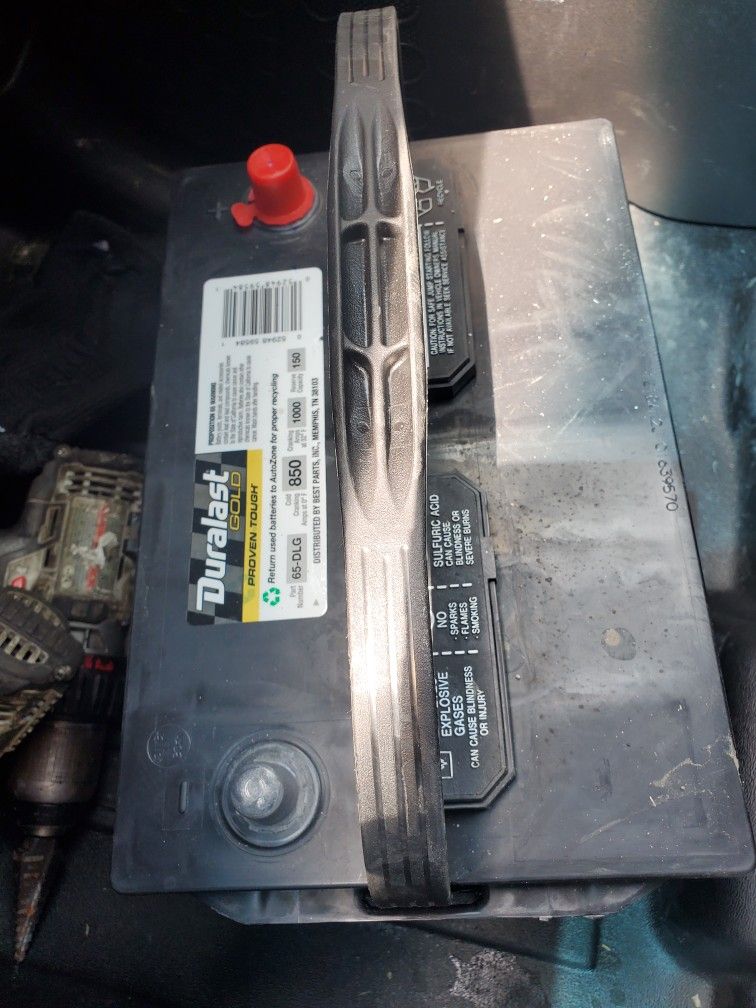 Duralast Gold Battery 65-DLG Group Size 65 850 CCA Truck Ford F150 F250 Chevy Heavyduty