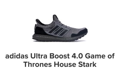 Brand New Adidas House Stark Shoes (8.5)
