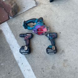Makita Drill Set With circular saw