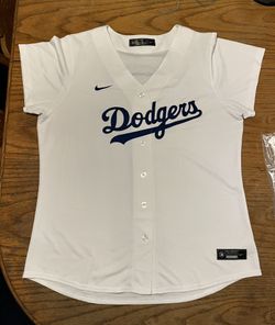 Like New Nike White Dodgers Betts 50 Shirt Size XL Very Pretty Design