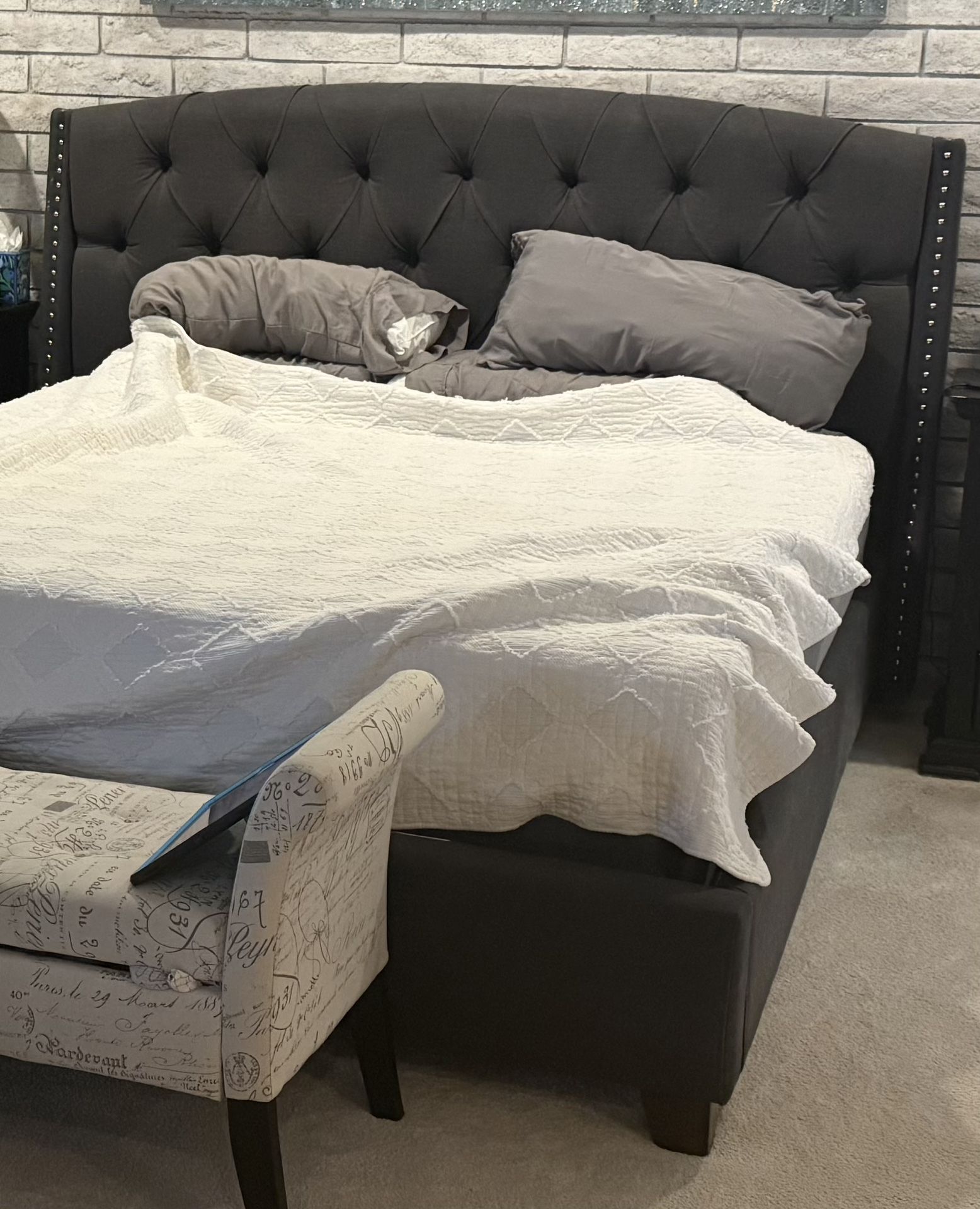 King Bed Frame With Box Spring