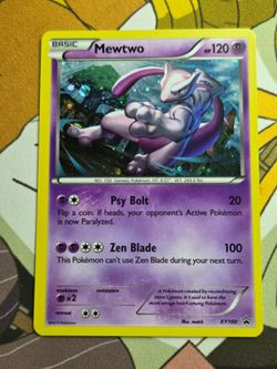 Pokémon Mewtwo XY Promo Card