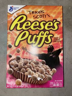 Travis Scott Special Edition Reese’s Puffs