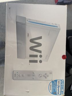 Nintendo Wii In The Box With 1 Game All The Wires And Controllers Works Good