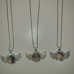 Photo Angel Wing Necklaces 