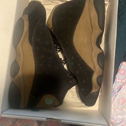 Air Jordan 13 Retro Black/Gym Red-Light Olive Noir/Olive Clair/Rouge Gym