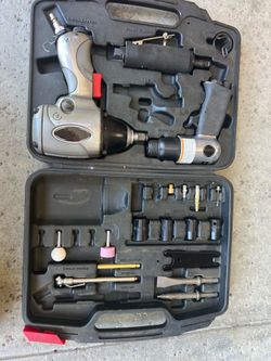 Air compressor tool set