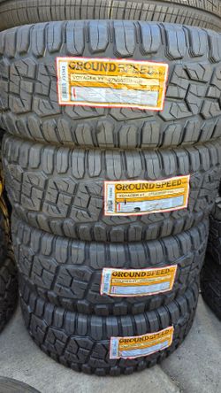 275/55R20 Groundspeed XT New Tires Installed And Balanced
