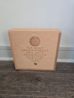 Goode Company wooden box