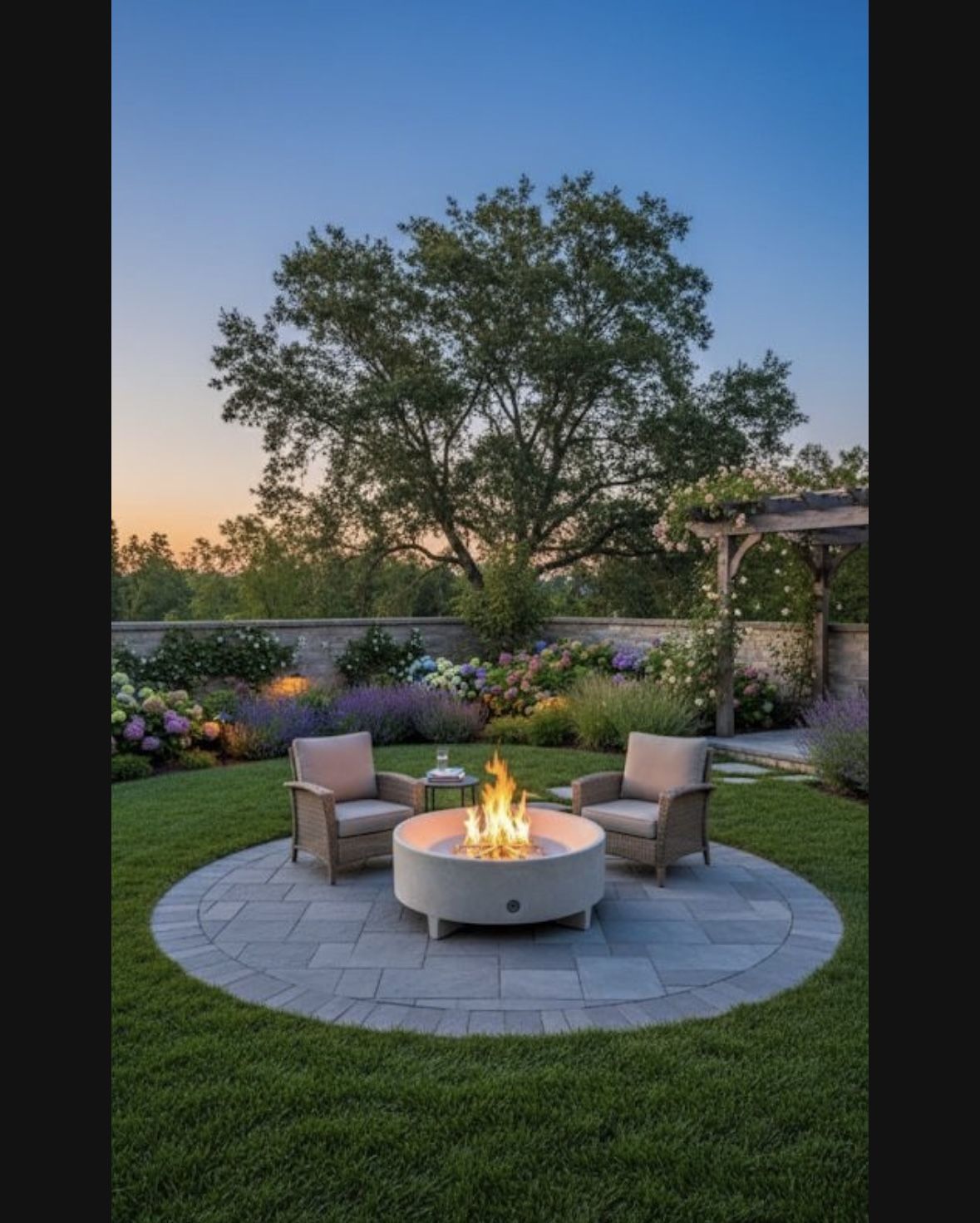 Chimenea De Hormigón Fire Pits