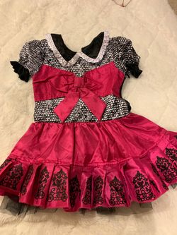 Monster High Draculaura Sz Sml (4-6 years)