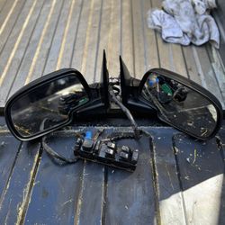 Silverado Power Folding Mirrors And Master Switch 