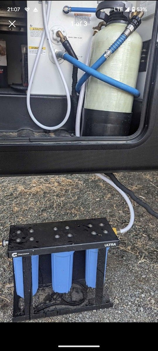 RV Whole Home Water System/3 Stage/Water Softener