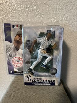 2003 McFarlane MLB Series 7 Bernie Williams Yankees Pinstripe Variant Chase