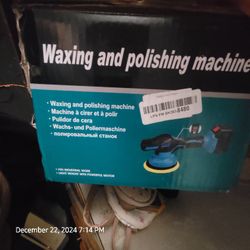 Waxing And Polishing Machine