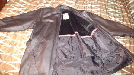Leather jacket