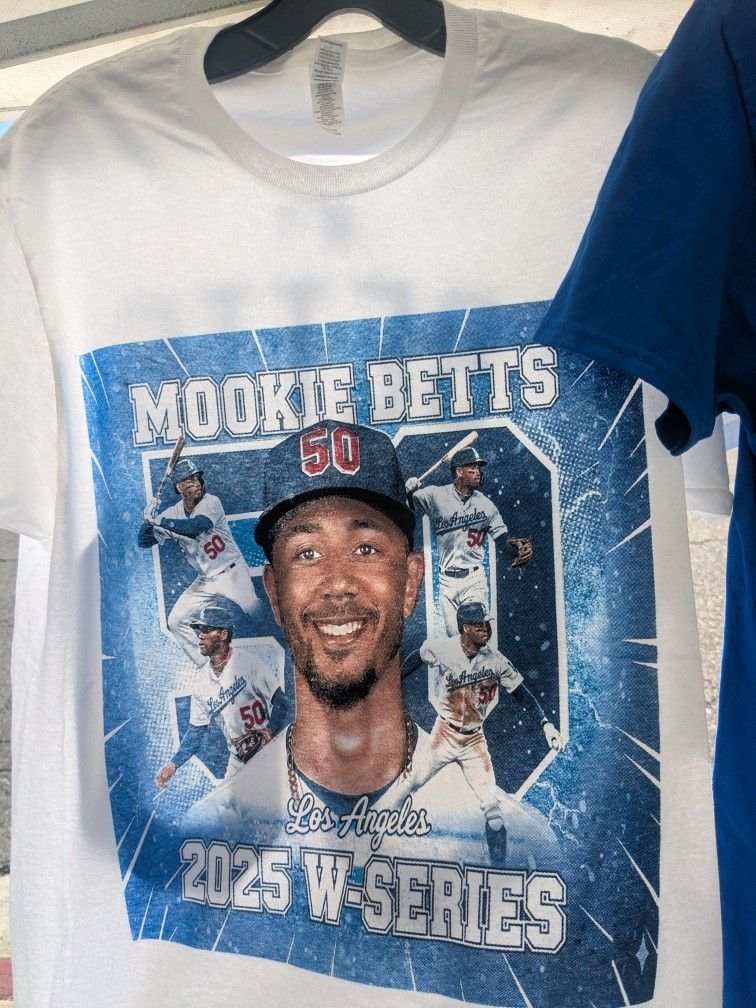 Dodgers Shirts Betts Ohtani World Series 
