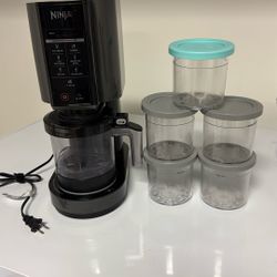 Ninja Creami Creamy With 5 Pints - Gently Used