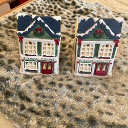 Christmas Village Candle Shoppe Tart Burner