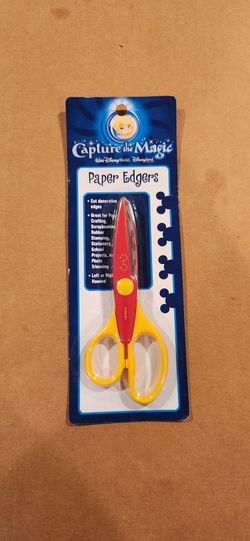 Disney Mickey Head Scrapbook Edge Scissors
