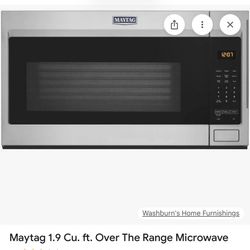 Maytag Microwave 