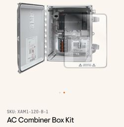 Enphase Combiner Box  SKU: XAM1-120-B-1